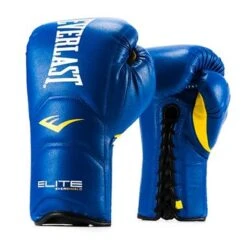 Everlast Elite Laced Training Boxing Gloves -Empire Sales Store 1 blue 5
