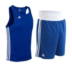 Adidas Base Punch Shorts & Vest Set 10 Adidas Base Punch Shorts & Vest Set -Empire Sales Store adibp blue