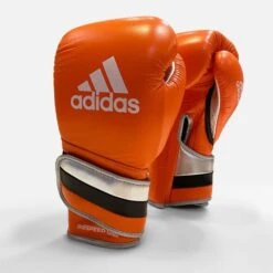 Adidas AdiSpeed Limited Edition Boxing Gloves - Velcro -Empire Sales Store adidas adispeed velcro orange