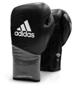 Adidas AdiSpeed Boxing Gloves - Lace -Empire Sales Store adispeed lace black