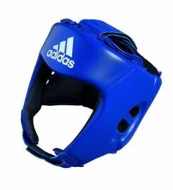Adidas 'AIBA Style' Training Headguard 7 Adidas 'AIBA Style' Training Headguard -Empire Sales Store aibah1t blue 3 4 front 2 2