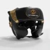 Ringside Alpha Elite Headguard -Empire Sales Store alpha sparring headguard black gold