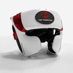 Ringside Alpha Elite Headguard -Empire Sales Store alpha sparring headguard white red