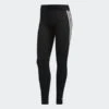 Adidas Alphaskin Long Tights Womens - Black -Empire Sales Store alphaskin 3 stripes long leggings black fj7173 01 laydown
