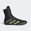Adidas Box Hog 4 Boxing Boots -Empire Sales Store black gold 53