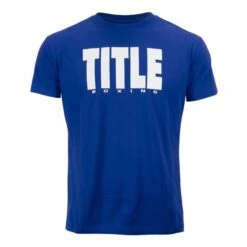 TITLE Boxing Iconic Block Tee -Empire Sales Store blue white 1 1
