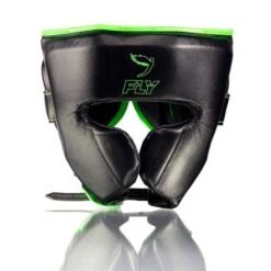 Fly Knight X Headguard -Empire Sales Store cheek headguard black green 1