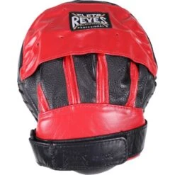 Cleto Reyes Pantera Curved Strapped Focus Mitts -Empire Sales Store cle 1016 blackred 03