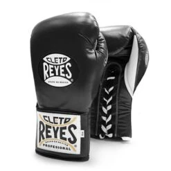 Cleto Reyes 'Safetec' Pro Fight Boxing Glove -Empire Sales Store cleto safe tec black