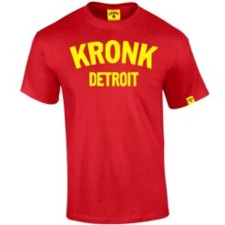 Kronk Detroit Tee -Empire Sales Store detroit tee red