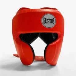 Geezers Elite Pro Headguard 2.0 -Empire Sales Store elite pro headguard 2.0 front red