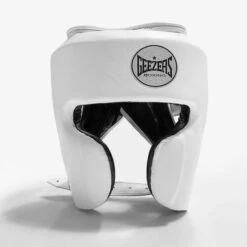 Geezers Elite Pro Headguard 2.0 -Empire Sales Store elite pro headguard 2.0 front white