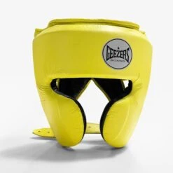 Geezers Elite Pro Headguard 2.0 -Empire Sales Store elite pro headguard 2.0 front yellow