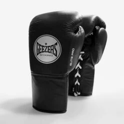 Geezers Elite Pro Training/Sparring Gloves 2.0 - Lace -Empire Sales Store elite pro lace black