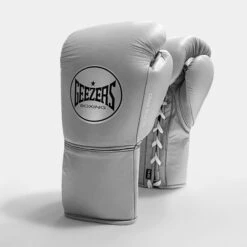 Geezers Elite Pro Training/Sparring Gloves 2.0 - Lace -Empire Sales Store elite pro lace light grey