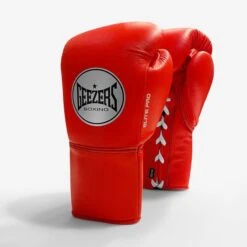 Geezers Elite Pro Training/Sparring Gloves 2.0 - Lace -Empire Sales Store elite pro lace spark red