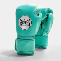 Geezers Elite Pro Training/Sparring Gloves 2.0 - Velcro -Empire Sales Store elite pro velcro mint green