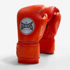 Geezers Elite Pro Training/Sparring Gloves 2.0 - Velcro -Empire Sales Store elite pro velcro spark red