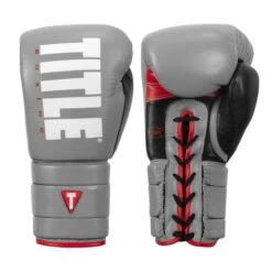 TITLE Boxing Leather Enforcer Pro Sparring Gloves
