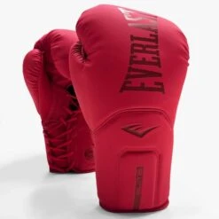 Everlast Elite 2 Training Boxing Gloves - Lace -Empire Sales Store ev107 red