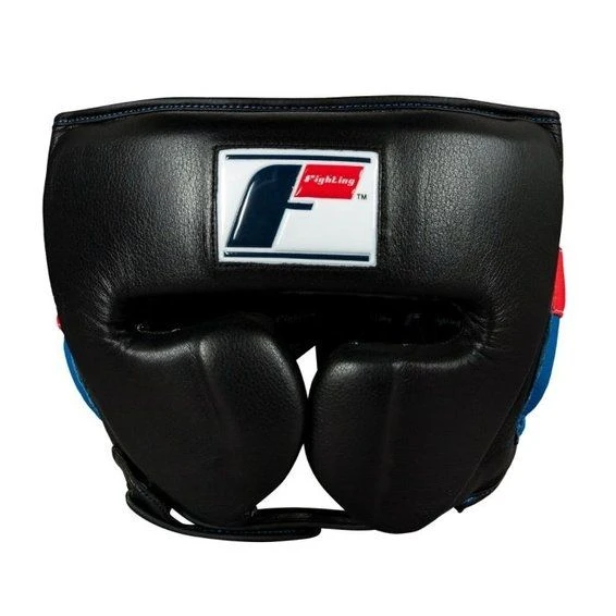Fighting Freedom Leather Sparring Headguard 4 Fighting Freedom Leather Sparring Headguard - Image 2