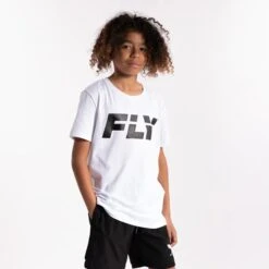 Fly Kids Big Logo Tee 7 Fly Kids Big Logo Tee -Empire Sales Store fly2519 white 1