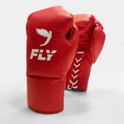 Fly Kyo Professional Fight Boxing Gloves -Empire Sales Store fly kyo pro fight gloves red