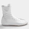 Geezers Tyson Mid Leather Boxing Boot -Empire Sales Store g1400 white 1 1