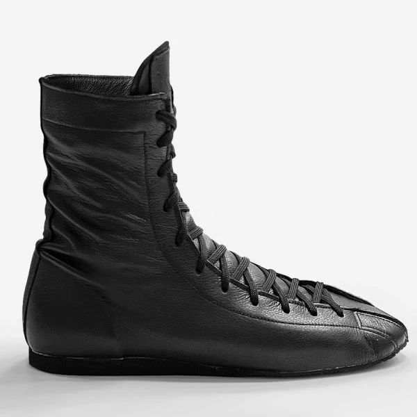Geezers Tyson Mid Leather Boxing Boot 4 Geezers Tyson Mid Leather Boxing Boot - Image 2