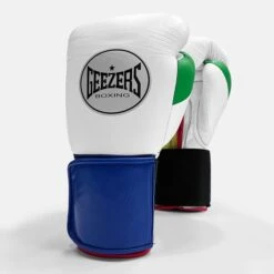 Geezers Halo Training/Sparring Boxing Gloves - Velcro -Empire Sales Store g160multi 3