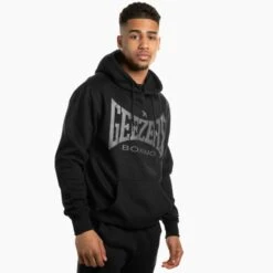 Geezers Heavy Weight Hoodie Large Logo -Empire Sales Store g2717 black 1