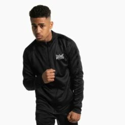 Geezers Poly Tracksuit Top -Empire Sales Store g2901 black 1