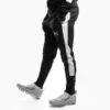Geezers Poly Tracksuit Pants -Empire Sales Store g2902 black white 1