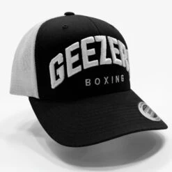 Geezers 3D Logo Trucker Cap -Empire Sales Store g2910blkwhite
