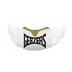 Geezers Custom Made Dentist Fit 2 Colour Mouthguard -Empire Sales Store geezers dentist fit mouthguard white gold 2