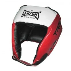 Geezers TRG Junior Training Open Face PU Headguard -Empire Sales Store geezers trg training open face pu headguard red 7