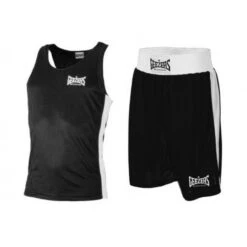 Geezers Amateur Boxing Shorts & Vest Set -Empire Sales Store geezersamateursetblack 8