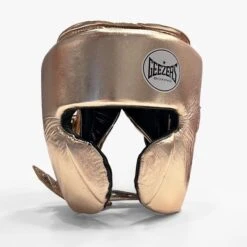 Geezers Elite Pro Headguard 2.0 -Empire Sales Store gold cheek