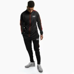 Geezers Poly Tracksuit -Empire Sales Store gpt black red 1