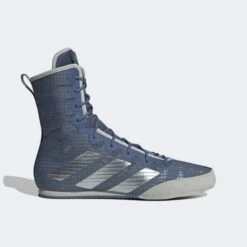 Adidas Box Hog 4 Boxing Boots -Empire Sales Store grey blue 1