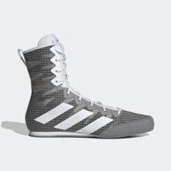 Adidas Box Hog 4 Boxing Boots -Empire Sales Store grey white 1 17
