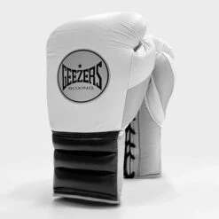 Geezers Halo Training/Sparring Boxing Gloves - Lace -Empire Sales Store halo live images lace white black grey