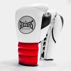 Geezers Halo Training/Sparring Boxing Gloves - Lace -Empire Sales Store halo live images lace white red