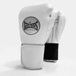 Geezers Halo Training/Sparring Boxing Gloves - Velcro -Empire Sales Store halo live images velcro white