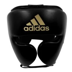 Adidas AdiStar Pro Headguard -Empire Sales Store head guard black gold