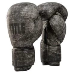 TITLE Distressed Glory Training Gloves - Grey