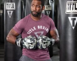 TITLE Boxing Infused Foam Camo Bag Gloves -Empire Sales Store ifcbg arcticcamo