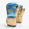 1V1 Peacemaker Training Boxing Gloves - Velcro -Empire Sales Store ivi blue gold