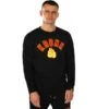 Kronk Gloves Applique Sweatshirt -Empire Sales Store kronk gloves applique sweatshirt black 1