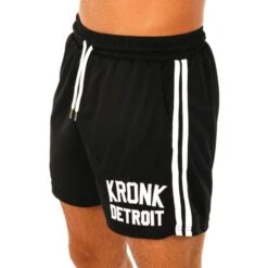 Kronk Iconic Detroit Applique Lined Shorts